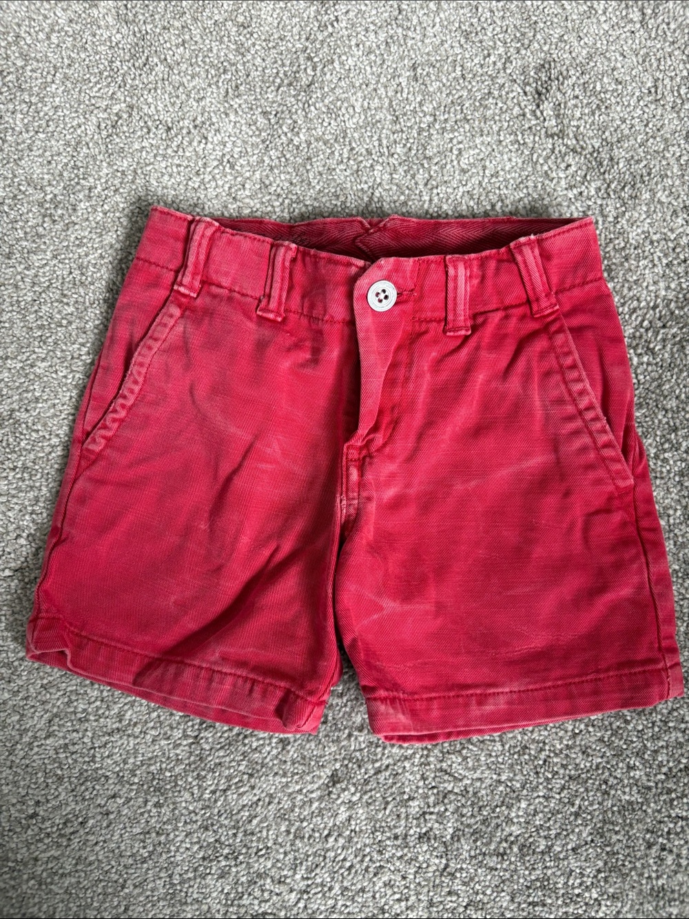 Ralph Lauren Toddler Boy Red Casual Shorts